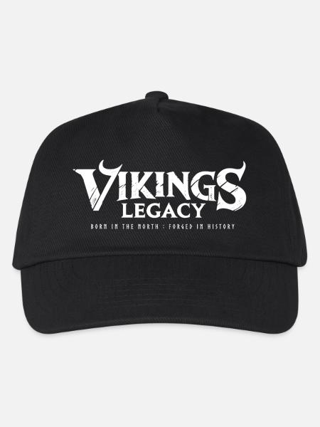 Vikings Legacy - Kinder Basecap - Schwarz