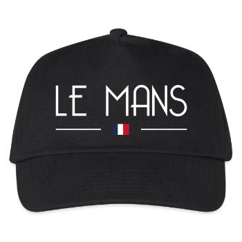 French city - Kids’ Baseball Cap - black - Front