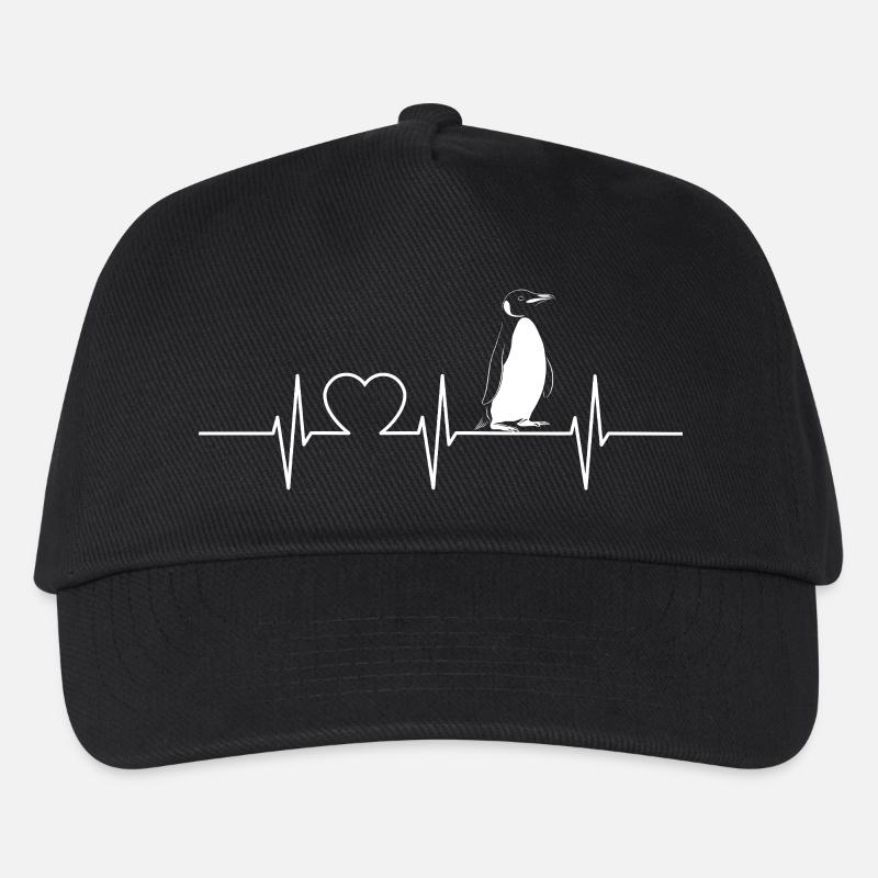 Pinguine Pinguin - Kinder Basecap - Schwarz