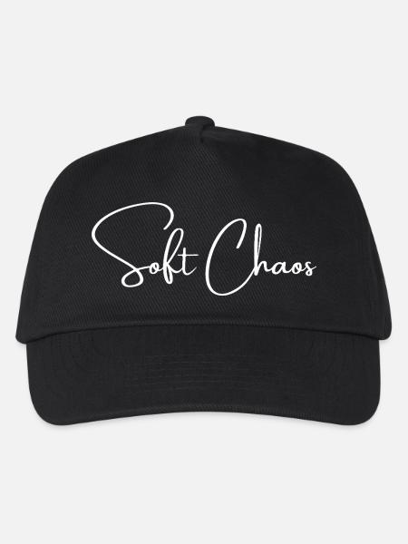 Soft Chaos | Greysoul Thoughts - Kinder Basecap - Schwarz