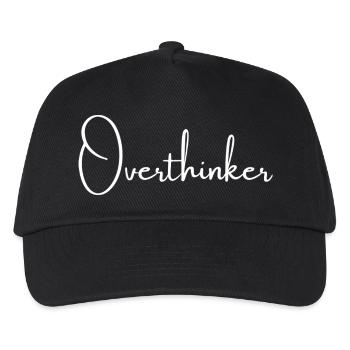 Overthinker | Greysoul Thoughts - Kids’ Baseball Cap - black - Front