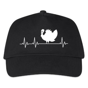 Turkey - Turkey - Thanksgiving - Kids’ Baseball Cap - black - Front