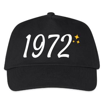 1972 - Kinder Basecap - Schwarz - Vorne