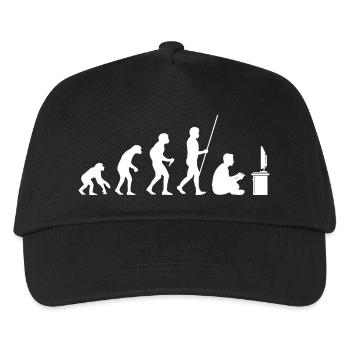 Gaming Evolution Retro Gamer Video Games Gamer - Kids’ Baseball Cap - black - Front