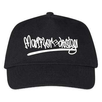 Mariflor_design - Kinder Basecap - Schwarz - Vorne