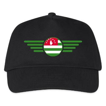 J’aime l’Abkhazie, T-shirt design de style élégance - Casquette de baseball Enfant - noir - Devant