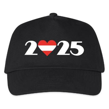 Vacation in Austria 2025, Travel to Austria - Kids’ Baseball Cap - black - Front