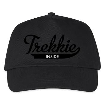 trekkie inside - Kinder Basecap - Schwarz - Vorne