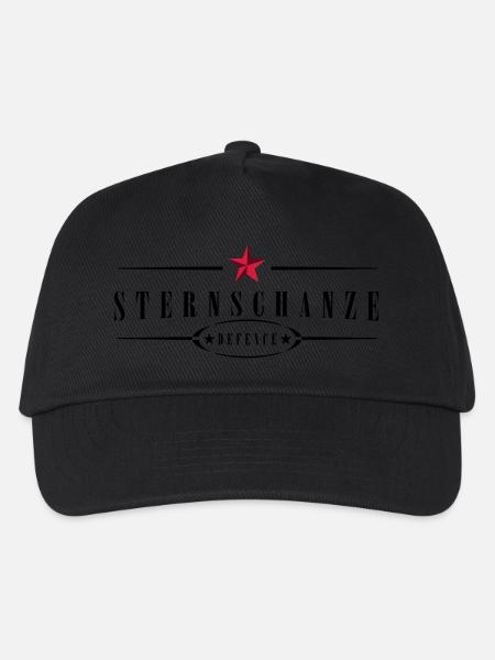 sternschanze - Kinder Basecap - Schwarz