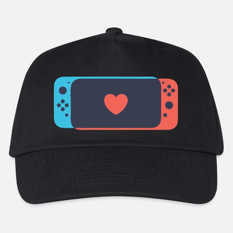 Schalten Sie Liebe - Kinder Basecap - Schwarz
