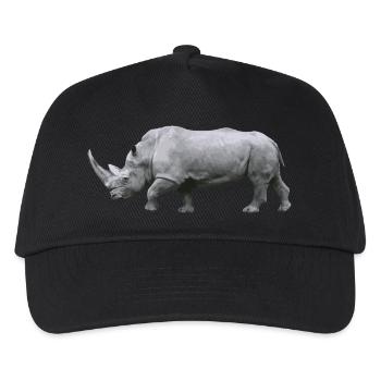rhinoceros - Kids’ Baseball Cap - black - Front