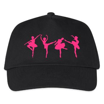 danseuse ballet dancer17 - Casquette de baseball Enfant - noir - Devant