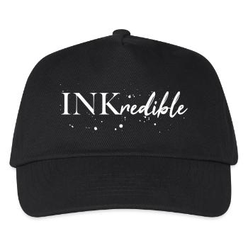 Inkredible Tinte Tattoo / Geschenk Idee - Kinder Basecap - Schwarz - Vorne