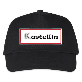 Kastellin Chateaulin - Kinder Basecap - Schwarz - Vorne