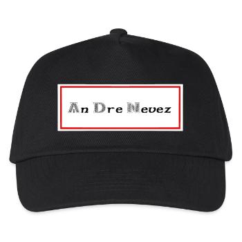 andrenevez saint sauveur - Casquette de baseball Enfant - noir - Devant