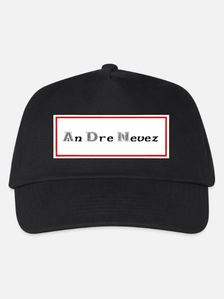 andrenevez heiliger Retter - Kinder Basecap - Schwarz