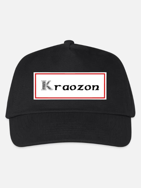 kraozon crozon - Kinder Basecap - Schwarz