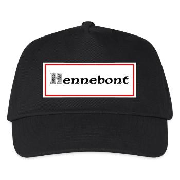 hennebont - Casquette de baseball Enfant - noir - Devant