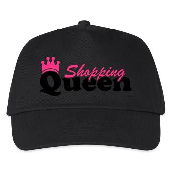 shopping_queen_fa2 - Kinder Basecap - Schwarz - Vorne