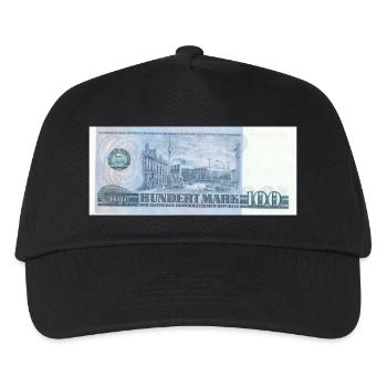 100 marks de la RDA - Casquette de baseball Enfant - noir - Devant