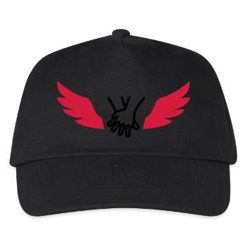 Secourisme / Secouriste / Secours / Secourir - Casquette de baseball Enfant - noir - Devant