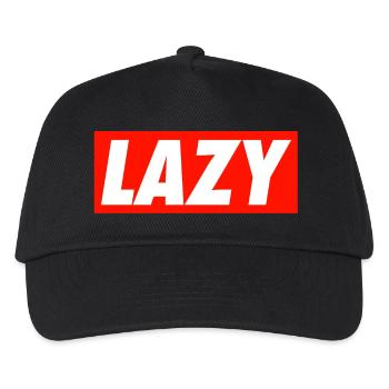 Lazy - Kids’ Baseball Cap - black - Front