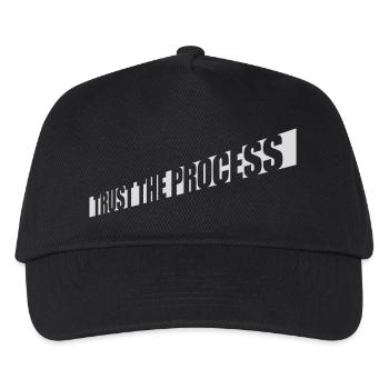 faire confiance au processus Devis - Casquette de baseball Enfant - noir - Devant