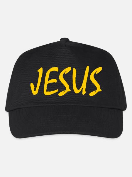 Jesus - Kinder Basecap - Schwarz