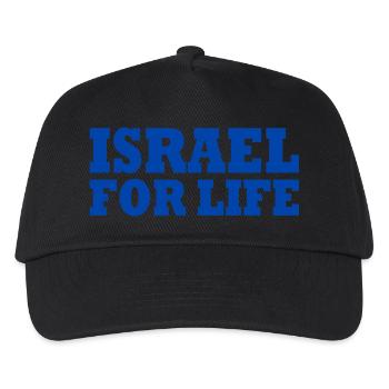 Israel - Kinder Basecap - Schwarz - Vorne