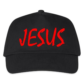 Jesus - Kids’ Baseball Cap - black - Front
