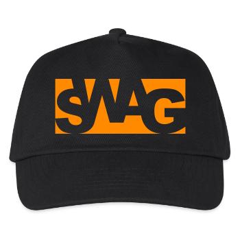 SWAG - Kinder Basecap - Schwarz - Vorne