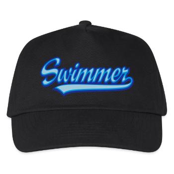 Swimmer - Kids’ Baseball Cap - black - Front