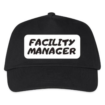 Facility Manager In-house technician Caretaker - Kids’ Baseball Cap - black - Front