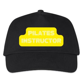 Instructeur de Pilates Professeur - Casquette de baseball Enfant - noir - Devant