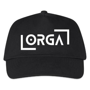 Orga - Team Member - Staff - Organisator - Crew - Kinder Basecap - Schwarz - Vorne