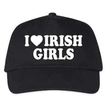 I love irish girls - Kinder Basecap - Schwarz - Vorne