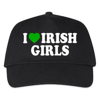 I love irish girls - Kinder Basecap - Schwarz - Vorne
