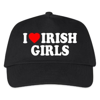 I love irish girls - Kinder Basecap - Schwarz - Vorne