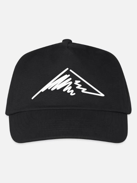 Berg - Kinder Basecap - Schwarz
