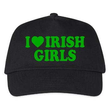 I love irish girls - Kinder Basecap - Schwarz - Vorne