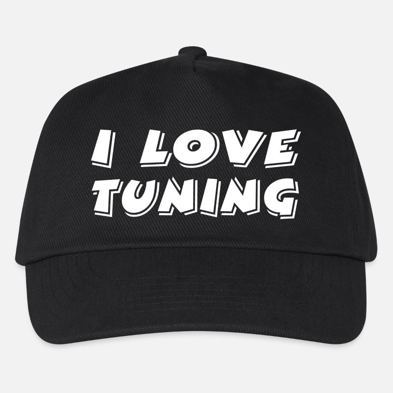 Tuning - Kinder Basecap - Schwarz