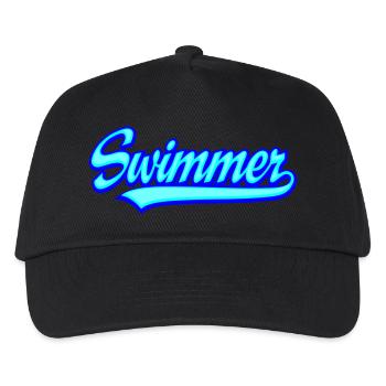 Swimmer - Kids’ Baseball Cap - black - Front
