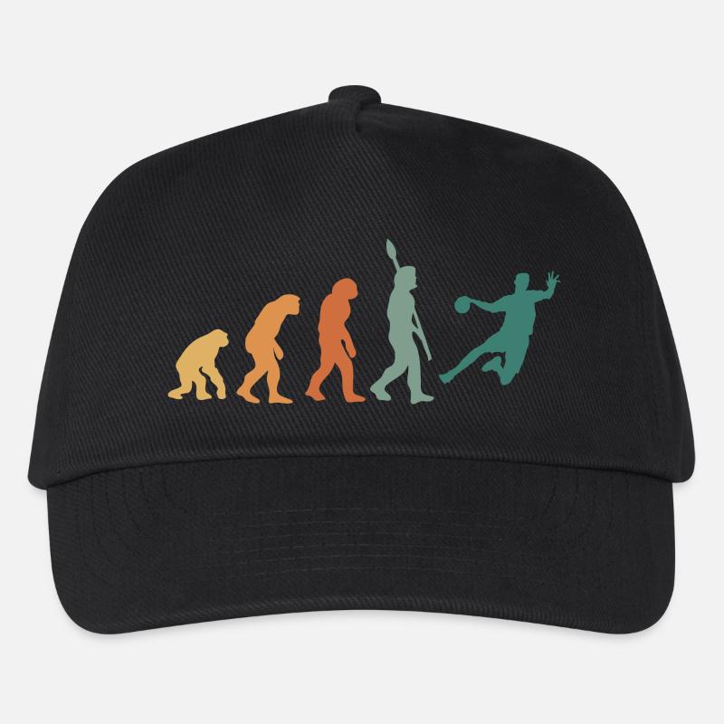 Evolution Handball Retro - Kinder Basecap - Schwarz
