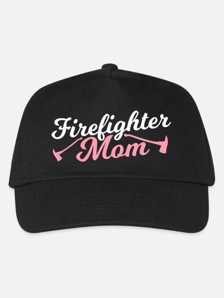 Feuerwehr Mama - Kinder Basecap - Schwarz