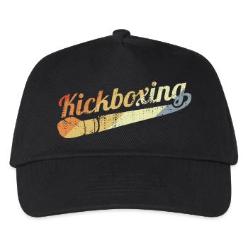 Vintage Kickboxing - Kids’ Baseball Cap - black - Front
