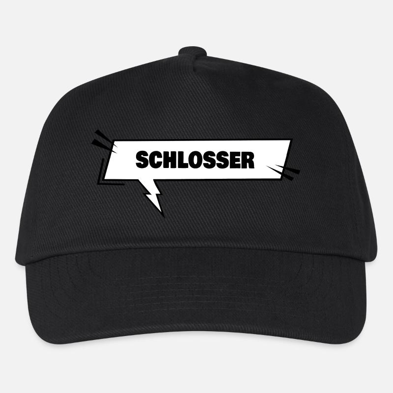 Schlosser - Kinder Basecap - Schwarz