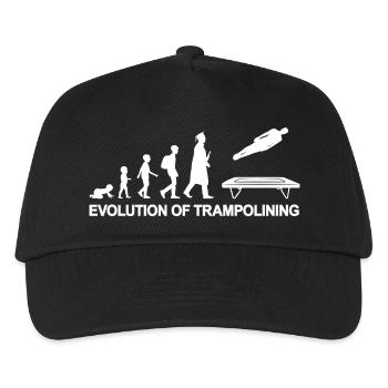 Evolution Trampolinist - Kinder Basecap - Schwarz - Vorne