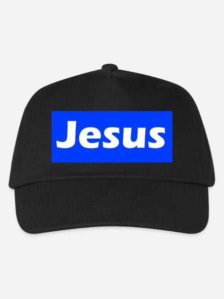 Jesus - Kinder Basecap - Schwarz