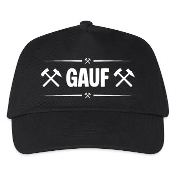 Gruesse aus dem Erzgebirge - Kinder Basecap - Schwarz - Vorne