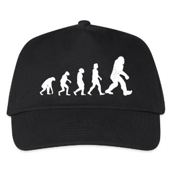Bigfoot Sasquatch Hide And Seek Sayings - Kids’ Baseball Cap - black - Front
